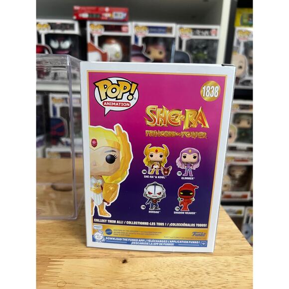 ONLY 3000 PIECES OFFICIAL WONDERCON STICKER FACET She-Ra Funko Pop #1838 MOTU LE - Picture 3 of 6